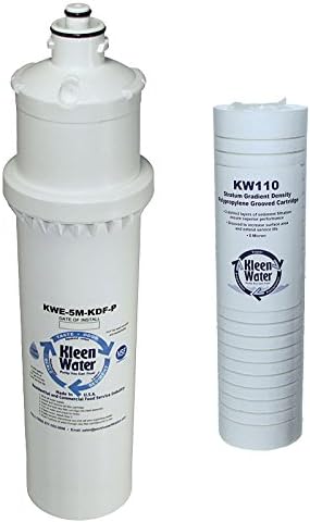 KleenWater Filter Set, Compatible with Follet Ice Machine 00978957, Replacement Water Filter Kit (2 Set)