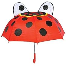 Kids Umbrella - Childrens 18 Inch Rainy Day Umbrella - Ladybug