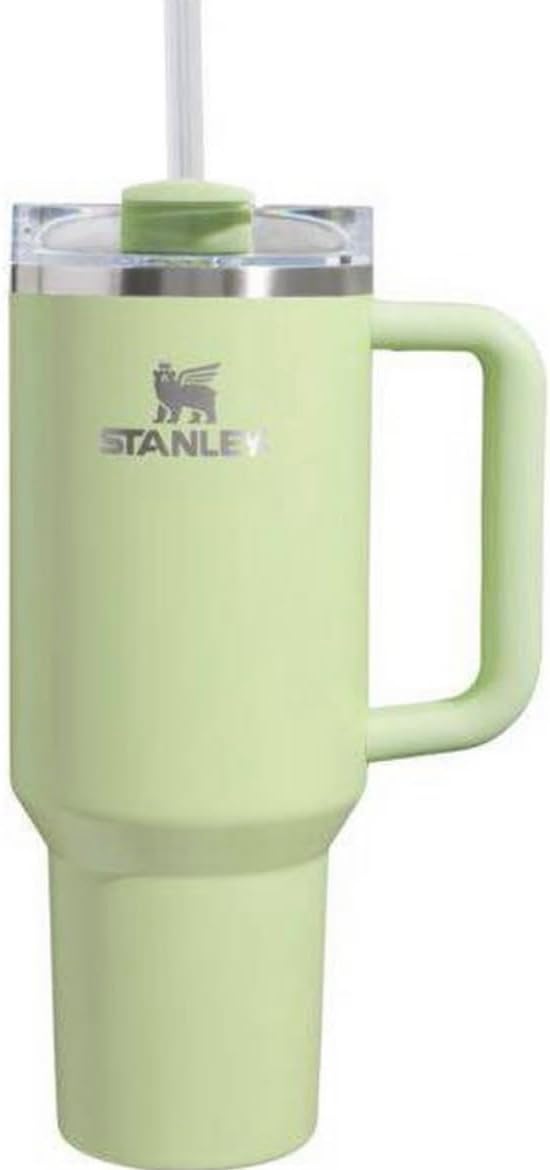 STANLEY 40 oz Stainless Steel H2.0 Flowstate Quencher Tumbler (Pale Lime)