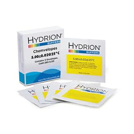Micro Essential 280-5.00 Buffer Chemevelopes, pH 5.0
