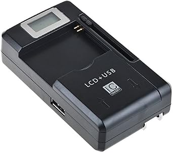 Universal LCD Battery Charger for Nokia Lumia X6 X1-00 C3-00 Asha 200 201 302