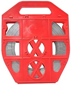 USA 304 Stainless Steel Band 3/4" x 0.020" x 100' - Red Plastic Dispenser (FTA730519035PR)