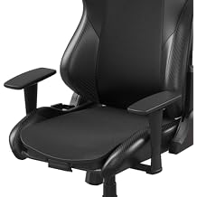 DXRacer Gaming Office Chair Seat Cushion for Long Sitting, Pressure Relief Breathable Mesh Seat Cushion, Suitable for Drifting L Series Gaming Chairs (L, Black)