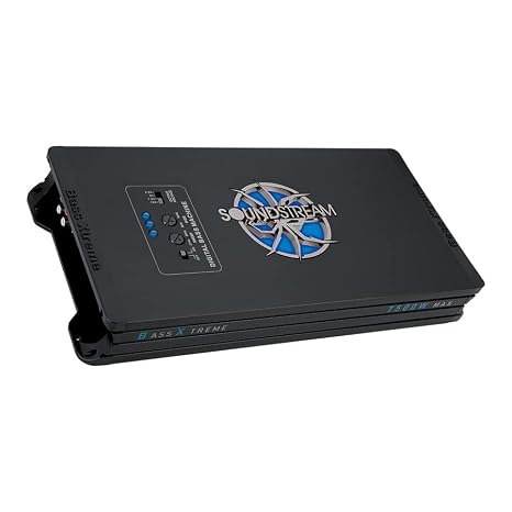 Soundstream Bass Xtreme BXT1.7500D 7500 Watts Max Power, Monoblock Class D Car Subwoofer Amplifier