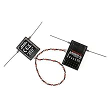 AR6210 DSMX Receiver RX Support DSM2 for JR Spektrum Transmitter TX RC