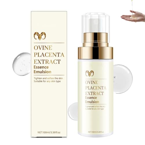 Ovine Milk Face Moisturizer,Emulsion Moisturizer with Coconut Oil,Deep Hydrating&Nourishing for Soft,Supple Skin,Improves Elasticity,Smooths Fine Lines,Gentle Fast Absorption for All Skin Types 3.53oz
