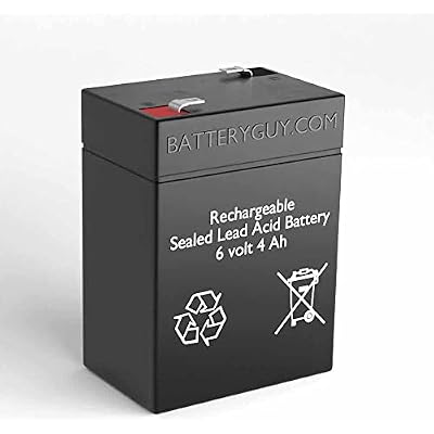 BatteryGuy Standard BATPM6-5 Replacement 6V 4.5Ah Battery - BatteryGuy Brand Equivalent