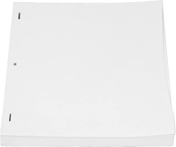 Riuulity Translucent Animation Paper, 200 Sheets Translucent Punched Animation Paper with Good Toughness for Drawing Tracing Animation Supplies