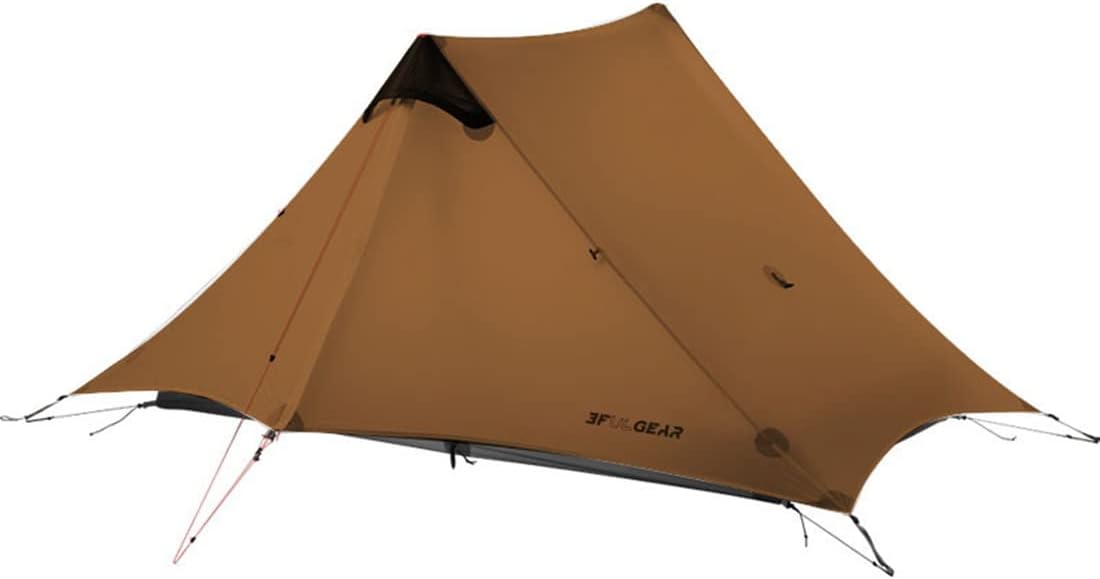 3F UL Gear Lanshan Ultralight Tent 34 Season Camping Tent, Ideal for Garden Camping, Outdoor Lightweight Camping Shelter and Hiking Tent