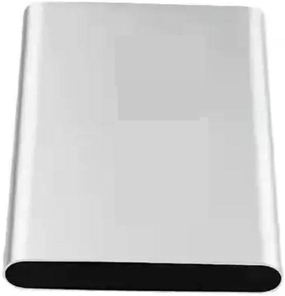 1TB Portable External Mobile Storage SSD Speed Hard Disk for Laptop PC(Silver)