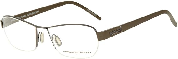 Porsche Design Rx Eyeglasses Frames P8211 B 52x17 Gunmetal Made in Italy
