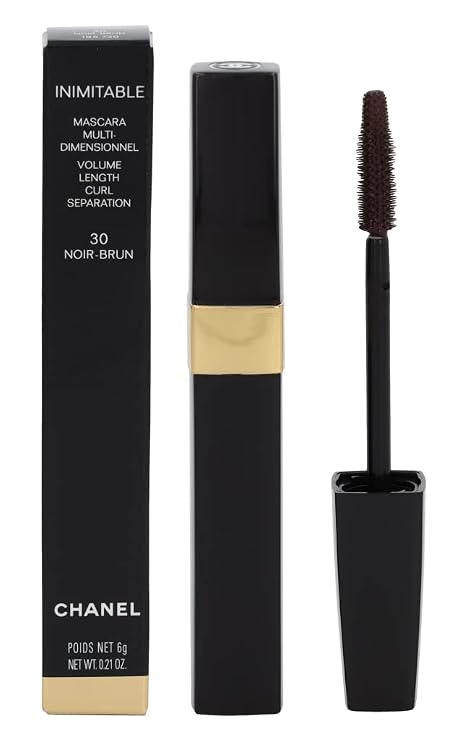 Chanel Inimitable Multi Dimensional Mascara Volume Length Curl Separation 30 Noir - Brown 6g/0.21oz