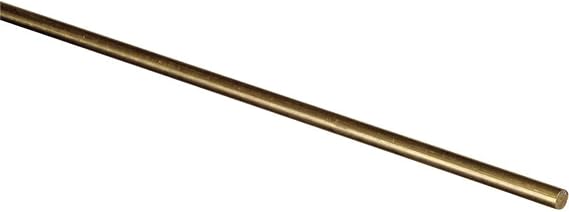 BOLTMASTER 11519 Brass Round Rod, 1/4 x 36"