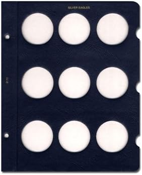 Silver Eagle Pages (9 Openings) Whitman New