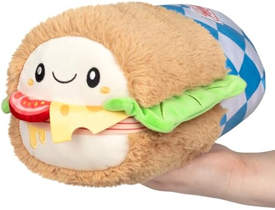 Squishable - Mini Hero Sandwich - Comfort Food Collection - 12.5 in - Soft Toy Collectible Stuffed Animal