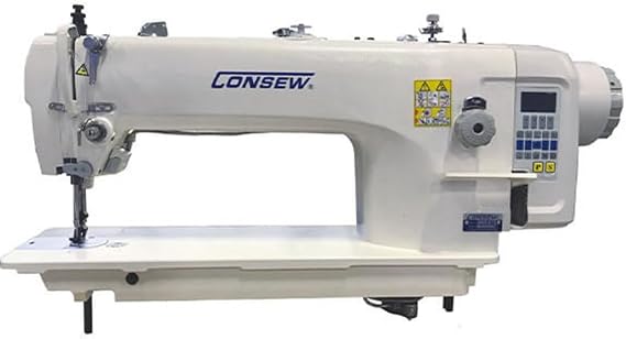 2206RB-14-7-DD Heavy Duty Single Needle Lockstitch Machine with Direct Drive and Triple Feed System