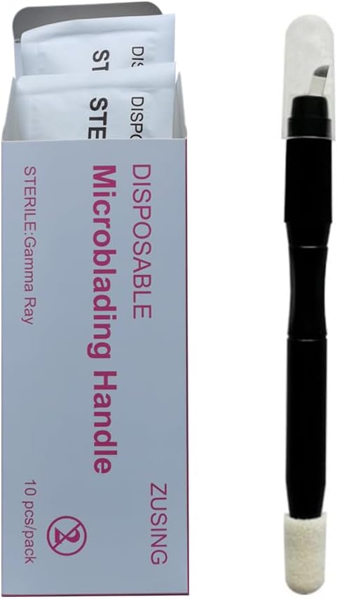 Disposable Microblading Pens 14 Pins | for tattooing eyebrows,the material of needles are 316 stainless steel,Microblading Pen Disposable 10pcs/pack