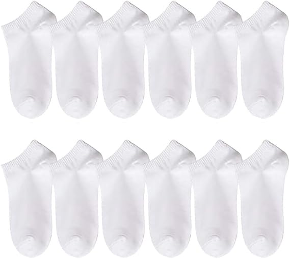 Women Mens 6 Pairs Dispoable Socks Portable Comfortable Stretchy Travel Sports Daily Socks