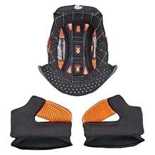 Biltwell Lane Splitter ECE R22.06 Helmet Liner Set with Cheek Pads (Small)