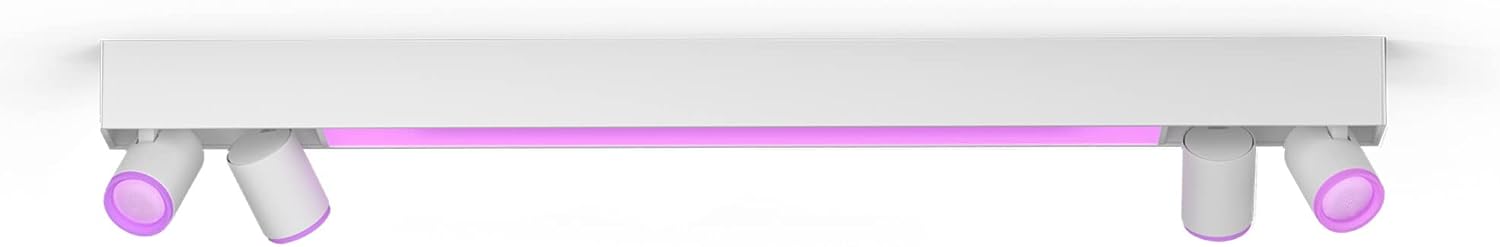 Philips Hue White & Col. Amb. Centris Led Smart 4-way spotlight, white, dimmable, 16 million colors