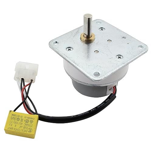 IMM Replacement 2.4RPM Auger Feed Motor AC120V Quadra-Fire Part 812-4421 & 812-4420, Compatible with Heatilator PS35 PS50 CAB50 7000-500 PH