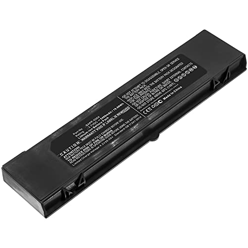 Synergy Digital Equipment Battery, Compatible with HumanWare BAPP-0004 Equipment, Li-ion, 3.7V, 5400mAh Ultra High Capacity, Replacement for HumanWare BAPP-0004 Battery