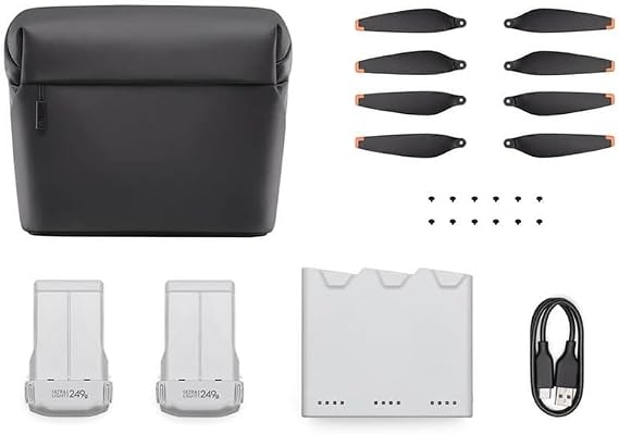 YANHAO [Drone Parts] for DJI Mini 3 Pro Fly More Kit/Kit Plus 2 Intelligent Flight Batteries Two-Way Charging Hub/Mini 3 Pro Battery Plus [Easy Installation](34 mins)