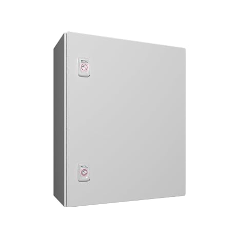 Rittal 1045.000, Wall-mounted AX Enclosure, Carbon Steel, 19.7" Height x 15.7" Width x 8.27" Depth