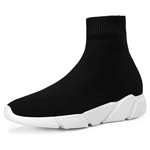 SUNROLAN Fashion Lightweight Sock Sneakers for Women Athletic Running Shoes Breathable Walking Shoes