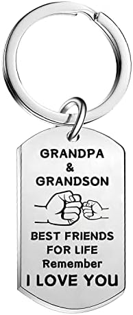 Grandpa keychain Fathers Day Birthday Gifts For Grandpa Grandfather From Granddaughter Grandson Grandpa Gifts Grandpa Grandson