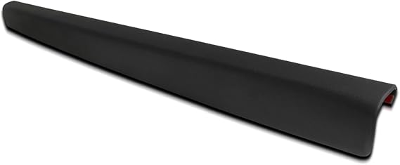 Spec-D Tuning Black Tailgate Cap Molding Protector Cover Compatible with 2007-2014 Chevy Silverado GMC Sierra 2500 3500