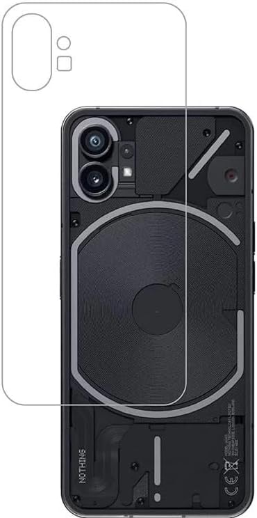 TRANSPARENT Back Flexible Nano Protector Compatible with Nothing Phone 1