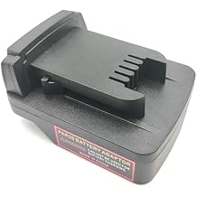 Battery Adapter for Parkside 20V Lithium Battery Convert to for Milwaukee 18V Batteries, Converter Use for Milwaukee 18Volt Li-ion Cordless Power Tool (Batteries not Included)
