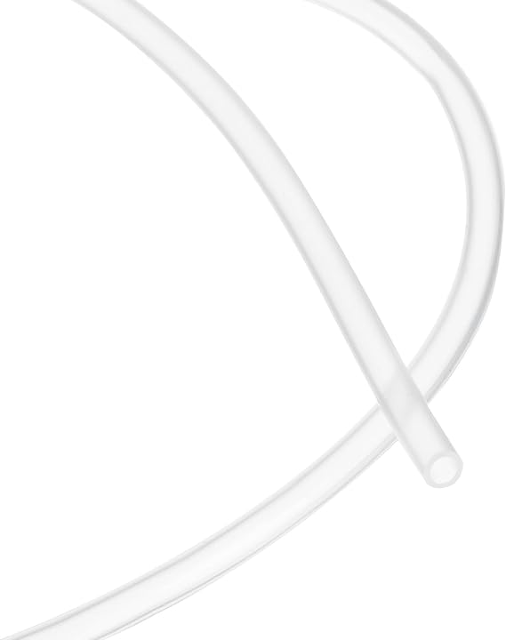 DMiotech Silicone Tubing Clear Plastic Tube, 2mm ID x 3mm OD 6ft(2m) Silicone Tube Flexible Hose