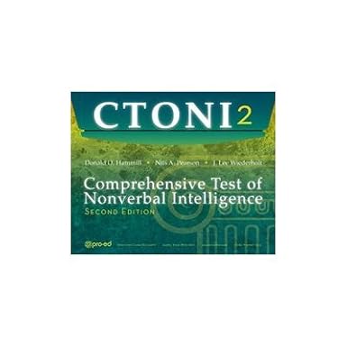 Ctoni-2: Comprehensive Test of Nonverbal Intelligence - Second Edition