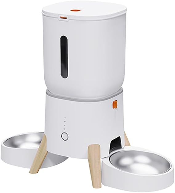 Smart Pet Feeder Automatic Dispenser 5L Large Capacity WiFi APP Control for Cats Dogs Dry Food