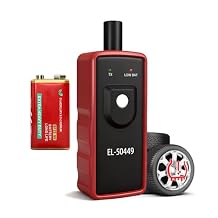 Ford TPMS Relearn Tool with Battery, FIRSTOOL EL-50449 TPMS Reset Tool, Tire Sensor Programmer Tire Pressure Sensor Reset for Ford Lincoln Mercury, TPMS Programming Tool Compatible with F150 F250 etc