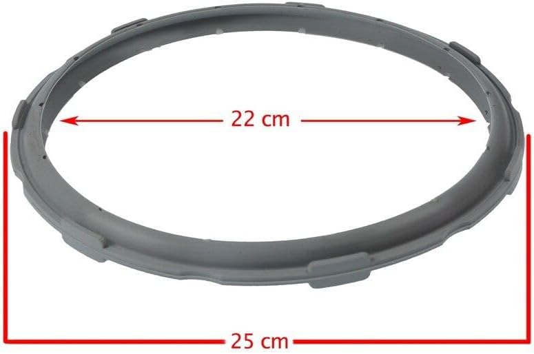 Schafer Düdüklü Tencere Kapak Lastik Contası, 25 cm, Metal
