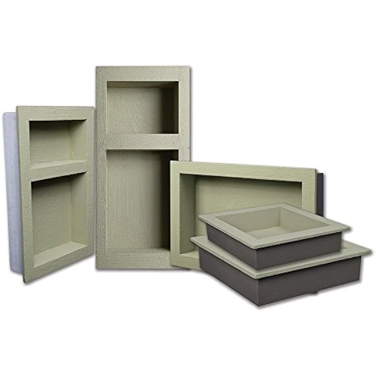 Laticrete 12 x 12 Square Hydro Ban Preformed Shower Niche, Model 9311-1212-S Item # 632006