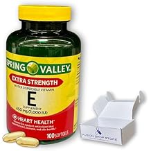 Vitamin E- 1000 iu softgels 100ct (Pack of 1), Boxed by Fusion Shop Store