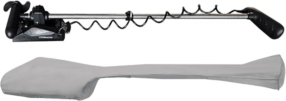 Oceansouth Trolling Motor Covers for HASWING Cayman's (Gray, 54" Leg)
