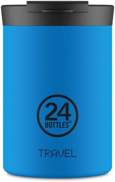 24Bottles 24 ÅiÅe YalÄ±tÄ±mlÄ± Kahve BardaÄÄ± 'Travel Tumbler' Paslanmaz Ãelikten 350 ml, Renk: Pacific Beach