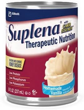 Suplena with Carb Steady Nutritional Supplement ( SUPLENA W/CARB STEADY, VAN, 8OZ CAN ) 24 Each / Case