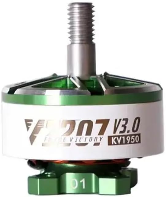 Velox V3.0 2207 Brushless Motor Compatible with Racing Drone Compatible with 6S 1750KV 1950KV 2050KV and 4S 2550KV(1PC 6S 1750KV)(1pc 6s 1950kv)