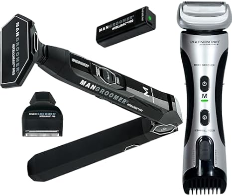 MANGROOMER $20 Body Groomer Bundle Offer - INTELLIMAX PRO 3.0 Back Shaver, get a Platinum PRO Body Groomer for only $20 Extra
