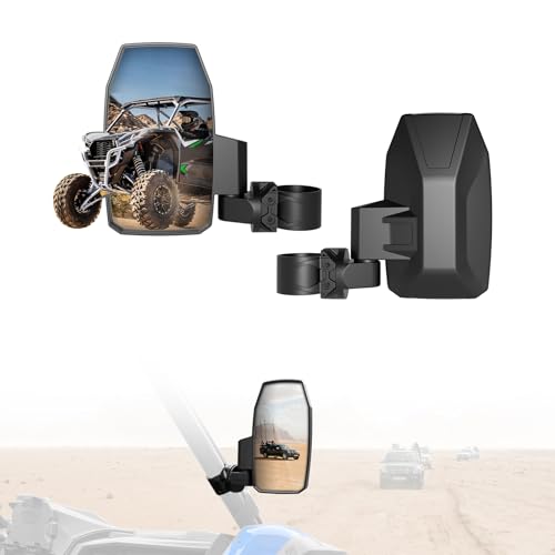 Side Mirrors for Kawasaki Teryx KRX 1000, Adjustable High-Definition Convex Side Rearview Mirrors for 2020-2024 Kawasaki Teryx KRX KRX4 1000, 2021-2022 SpecialTrail Edition Accessories