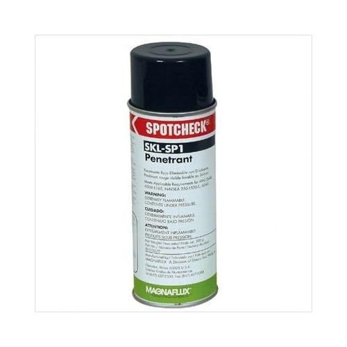 Magnaflux 01-5125-40 Spotcheck SKL-4C Penetrant, 5 gal Pail, Dark Red