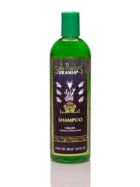 Siete Machos URANIA Original Shampoo (16.9 fl.oz.) 500ml