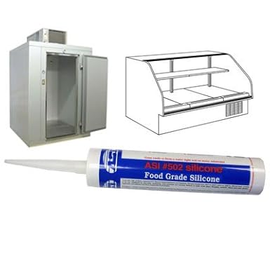 White Food Grade Silicone Sealant - 10 Oz Cartridge