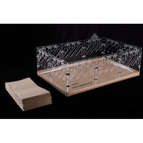 3x2ft Cage Disposable Bottom 1-Month Supply - Disposable Waterproof Kraft Paper 4 Sheets